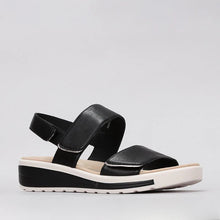Load image into Gallery viewer, Naked Arches Hanza Tan &amp; Black, Removable Innersole &amp; Dual Velcro Straps
