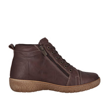 Load image into Gallery viewer, Cabello 7232 Choclate &amp; Tan, Orthotic Friendly, Removable Innersole, Side Zip &amp; Lace
