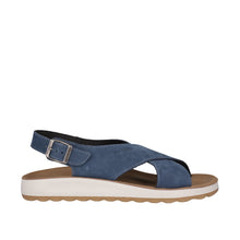 Load image into Gallery viewer, Fly Flot 77G69 Blue &amp; Mustard, Contoured Innersole, Arch Support &amp; Comfy Innersole
