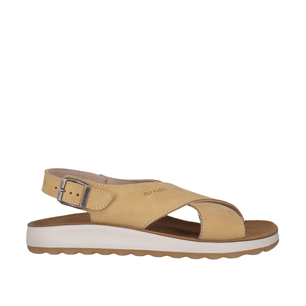 Fly Flot 77G69 Blue & Mustard, Contoured Innersole, Arch Support & Com ...