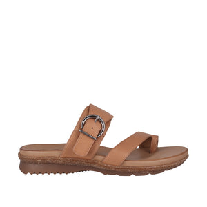 Cabello Archy Pink & Tan, Toe Thong, Adjustable Buckle & Sculptured Innersole