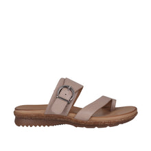 Load image into Gallery viewer, Cabello Archy, Taupe &amp; Tab, Toe Thong, Sculptured Innersole &amp; Adjustable Buckle
