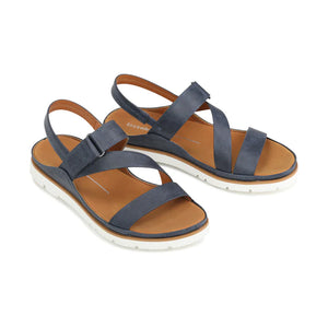 LosCabos Ashli Navy & Sage, Padded Innersole & Velcro Strap