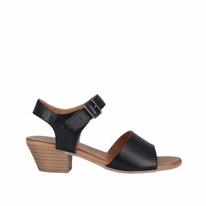 Cabello Avanos Black, Heel & Padded Innersole