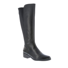 Load image into Gallery viewer, Nu Neo Long Boot, Black, Wide Calf Boot &amp; Elastic Gusset At The back
