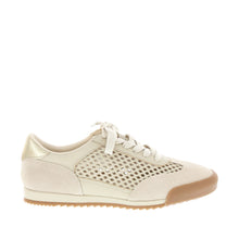 Load image into Gallery viewer, Nu Neo Selma Cream, Punched Leather Upper, Orthotic Friendly, Removable Innersole &amp; Lace
