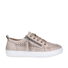 Load image into Gallery viewer, Cabello Bella Navy, Tan Taupe &amp; Black, Orthotic Friendly, Removable Innersole, Lace &amp; Zip
