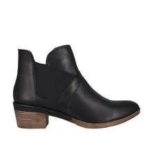 Load image into Gallery viewer, Cabello Bonita Chocolate &amp; Black, Padded Innersole, Side Zip, &amp; Small Heel
