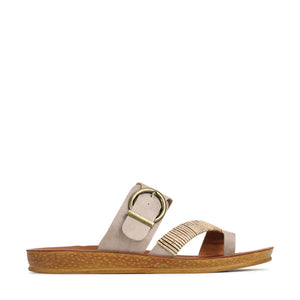 Loscabos Bria Tan & Taupe, Slide & Toe Thong