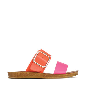 Loscabos Doti Pink/Orange & Taupe, Slide