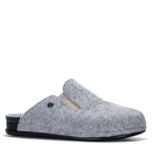 Load image into Gallery viewer, Dr Feet Harriet Blue &amp; Grey, 70% Wool 30% Polyester, Structured Arch Support &amp; Low Heel
