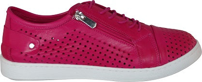 Cabello EG17 Fuschia, Apple Green, Violet, Orange, Orthotic Friendly, Removable Innersole Zip & Lace