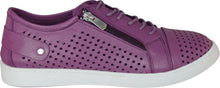 Load image into Gallery viewer, Cabello EG17 Fuschia, Apple Green, Violet, Orange, Orthotic Friendly, Removable Innersole Zip &amp; Lace
