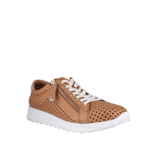 Load image into Gallery viewer, Cabello EG256 Tan &amp; White, Orthotic Friendly, Zip, Lace &amp; Removeable Innersole

