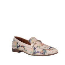 Load image into Gallery viewer, Cabello EG311 Black &amp; Floral, Padded Innersole &amp; Low heel Court Shoe
