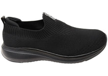 Load image into Gallery viewer, Cabello Stride Rose Pink, Black &amp; White, Orthotic Friendly, Removable Innersole &amp; SlipOn
