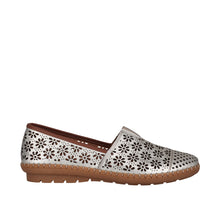 Load image into Gallery viewer, Cabello Kylie Soft Gold &amp; Tan, Orthotic Friendly, Removable Innersole, Elastic Gusset for High Insteps &amp; Sculptured Arch Support
