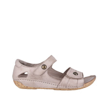 Load image into Gallery viewer, Cabello Mali Tan &amp; Taupe, Heel In, Double Velcro Straps &amp; Sculptured Arch
