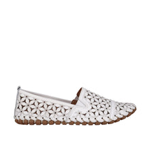 Load image into Gallery viewer, Cabello Muriel White &amp; Tan, Orthotic Friendly, Removable Innersole &amp; Sculptured Arch Support
