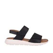 Load image into Gallery viewer, Cabello Panda Tan &amp; Black, Dual Adjustable Straps &amp; Padded Innersole
