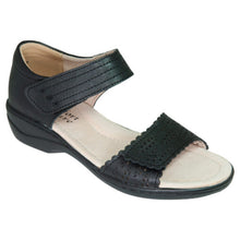 Load image into Gallery viewer, Comfort Leisure Petal Metal &amp; Black, Heel In &amp; Sculptured Arch Support
