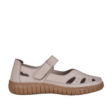 Load image into Gallery viewer, Cabello Rise Denim, Denim &amp; Taupe, Mary Jane, Padded Sculptured Innersole, Removeable Innersole
