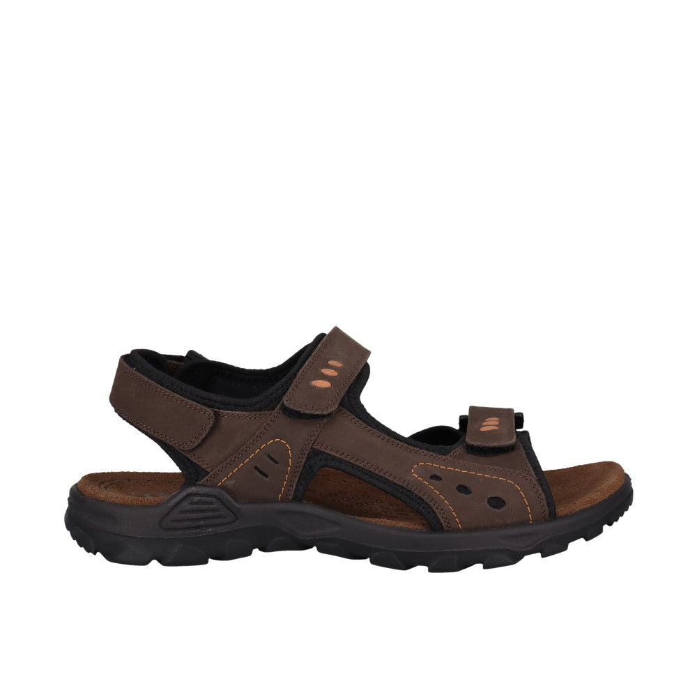 Cabello Trail Brown Men's Sandal & Adjustable Straps