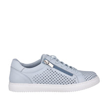 Load image into Gallery viewer, Cabello Upshot Sky Blue &amp; Taupe, Orthotic Friendly, Removable Innersole, Zip &amp; Lace
