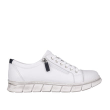 Load image into Gallery viewer, Cabello Unison Denim Blue &amp; White, Orthotic Friendly, Removable Innersole, Zip &amp; lace
