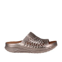 Load image into Gallery viewer, Cabello Waver, Pewter, Tan, Slide &amp; Padded Innersole
