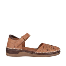 Load image into Gallery viewer, Cabello Wynn Olive &amp; Tan, Heel In, Toe In &amp; Low Heel
