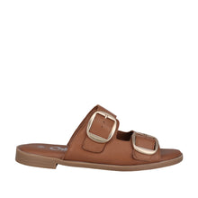Load image into Gallery viewer, Cabello Yoyo Tan &amp; Beige, Double Adjustable Straps &amp; Padded Innersole
