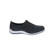 Load image into Gallery viewer, CC Resorts Dark Taupe &amp; Navy, Zip Front Access, Orthotic Friendly &amp; Removable Innersole
